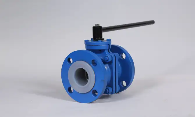 lined ball valve