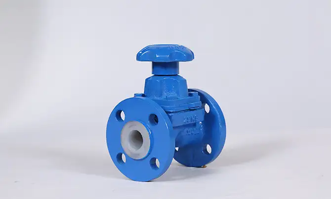 lined diaphragm valve